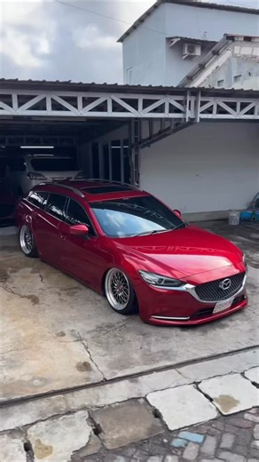 ASN Garage | Bagged Mazda 6 Estate | Instagram