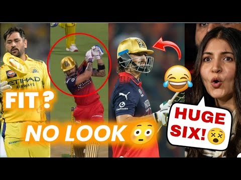 RCB Crush CSK by 43! 😱 Tim David 50, Sarfaraz Magic, DHONI Fit NEWS 😳 Stadium SIX & ANUSHKA REACT 😵
