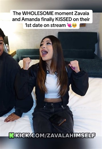 The WHOLESOME moment Zavala and Amanda finally KISSED on their 1st date 💘🥺 | #zavala#amanda#soccer#realationship