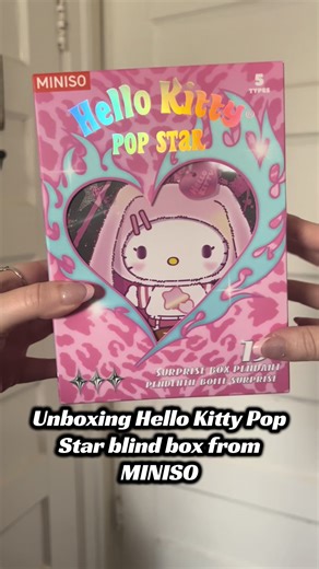 This is one of the cutest Hello Kitty blind boxes at MINISO!! I love it! #myminisoca #minisoambassador #hellokitty #blindbox #kpop