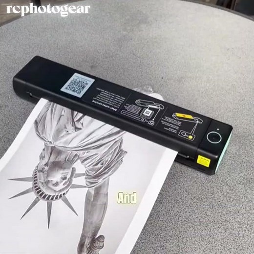 M08F Portable Wireless Thermal Printer | Print Anytime, Anywhere