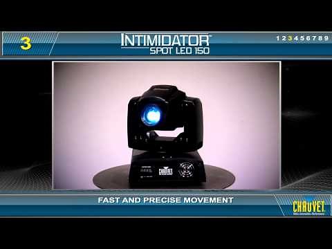 Intimidator Spot LED 150: Lightweight, super fast moving head by CHAUVET