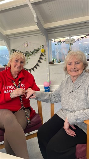 Every day is brighter when shared with our wonderful clients ❤️ | Knowsley dementia care support memory lane