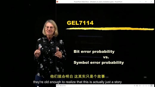 数字通信3.15-正交调制的比特误码率与符号误码率（BER与SER）