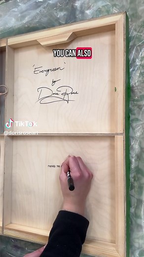 How to Properly Sign the Back of Your Painting