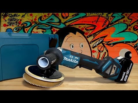 【makita】マキタディスクグラインダーを魔改造ポリッシャーに！