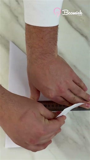 The right way to fold an envelope 📩 #easy #envelope #folding #trick