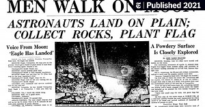 Explore the Space Race With The New York Times’s Archive