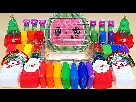 Cocomelon Slime Mixing Makeup And Random Into Slime! Satisfying Slime Video ASMR