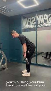 Romanian Deadlift (RDL) Tutorial | Hamstring Strength Without Back Pain