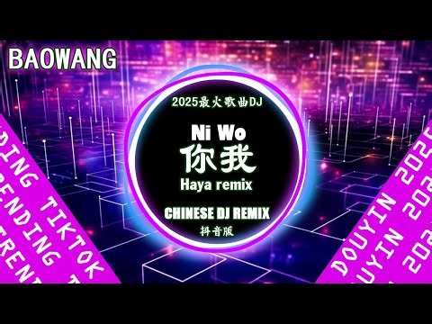 你我 Remix (DJ抖音) Hayaremit【抖音热门歌曲】『命运反复颠簸 来回穿梭 揪着你和我，伸手与你紧握 怕成了泡沫。』Hot Tiktok Douyin | Baowang Remix