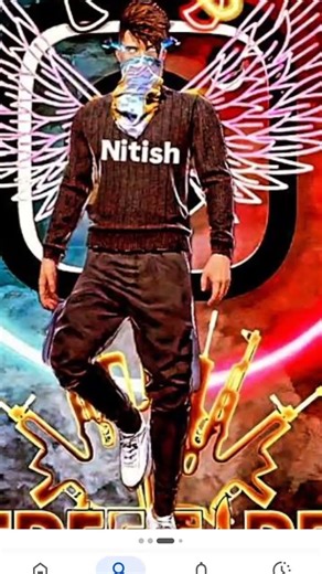 free fire remote😇💙💗