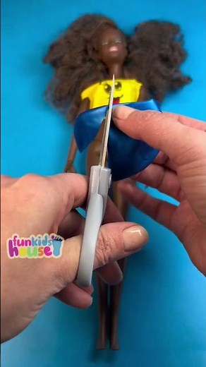 How to Make Easy Barbie Clothes with Balloons #barbiediy