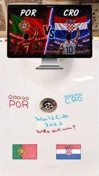 POR Vs CRO, who will win. #soccerworldcup #viral #football #fifa