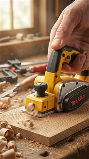 Mini Electric Wood Planer #tools #miniature #shorts