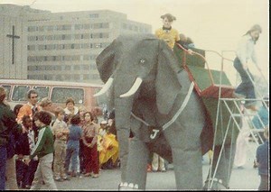Mechanical Elephants in America
