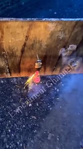 cOpen lock with firework fountain #shorts #lifehack #firework #newyear | Experiment Channel