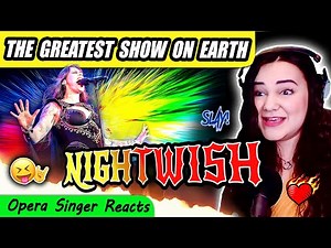 NIGHTWISH - The Greatest Show on Earth | Opera Singer and Vocal Coach LIVE REACTION