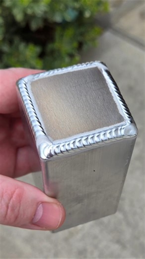 TIG Welding Aluminum Heliarc Dimes #aircraft #aerospace