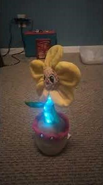 Electronic dancing toy sunflower