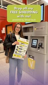 We're back with a PSA that throwing away documents with sensitive information can put you at risk. 📢 It's best to securely shred your documents. And right now, you can get 10 FREE Shred Vault bags, courtesy of Shred Vault! Simply download the app from the Apple App Store or Google Play, create an account, and claim your rewards. ✨ #centrisfcu #creditunion #documentshredding #shredvault | Centris Federal Credit Union