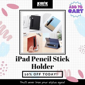 NEVER Lose your Stylus AGAIN with this iPad Pencil Stick Holder! Grab yours now and use this code at checkout: KC_IPSH10OFF03032021 bit.ly/385KjBb | Kwik Charger - Charge Your iPhone 2X Faster | Facebook