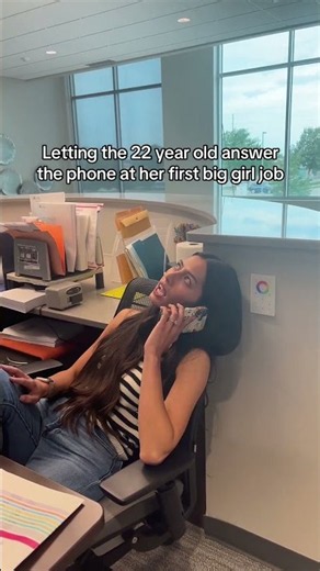 Adding receptionist to the resume #officelife