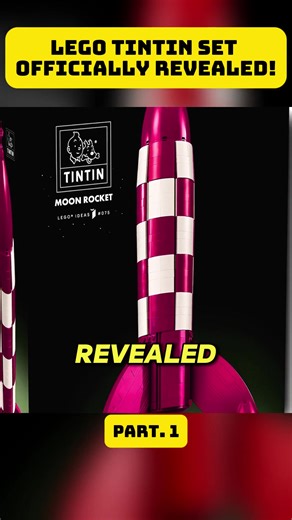 LEGO TINTIN SET OFFICIALLY REVEALED! #lego #tintin #legotiktok | tintin