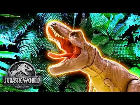 Unexpected T. rex Ambush Out of NOWHERE! | Jurassic World | Mattel Adventures | 60+ Minutes