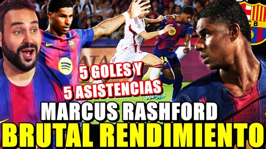 9K views · 455 reactions | BRUTAL INICIO de RASHFORD en el BARÇA ¡5 GOLES y 5 ASISTENCIAS! CERCA de QUEDARSE | Mancuer | Facebook