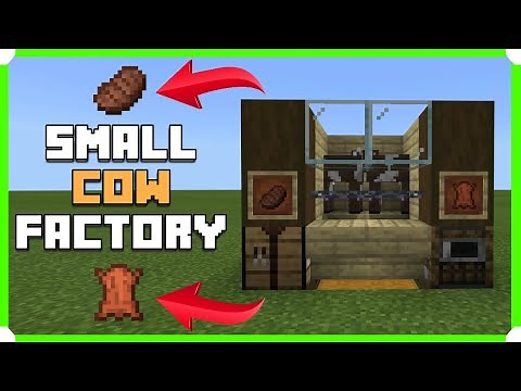 How To Build A Cool Cow Farm In Minecraft