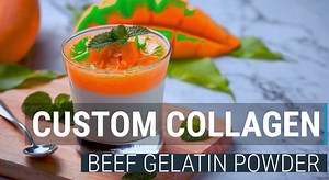 Watch Learn About All the Benefits of Beef Gelatin Powder on Amazon Live
