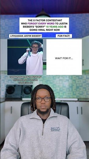 X Factor Contestant Who Forgot Lyrics Of justin bieber "Sorry": Guy Singing Sorry Meme #shorts #meme