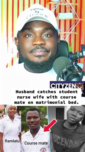 Husband catches student nurse wife with course mate on matrimonial bed. #Ckwadwojr #ckjr #tiktok #Inspiredbycityzen #cityzenkwadwojr👌🏿