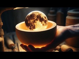 Night Light Woodturning: Elegant Transformation!