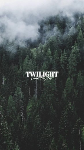 Twilight Shifting Script Template for Reality Shifting Enthusiasts