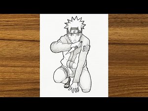 How to draw Naruto full body || Naruto drawing for beginners