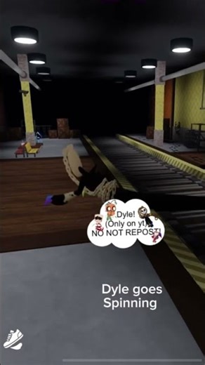 Dyle goes spinning:D new watermark! #dandysworld #roblox follow me too on rblx or friend request!!