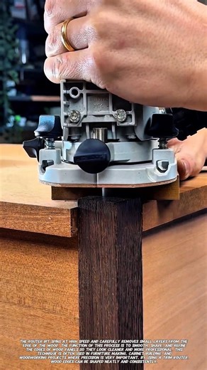 Edge Trimming with Router | Professional Wood Edge Finishing Technique.