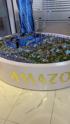 Explore a Stunning Miniature Modern Cityscape Model