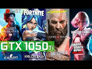 GTX 1050 Ti + i5-12400f Test in 10 Games