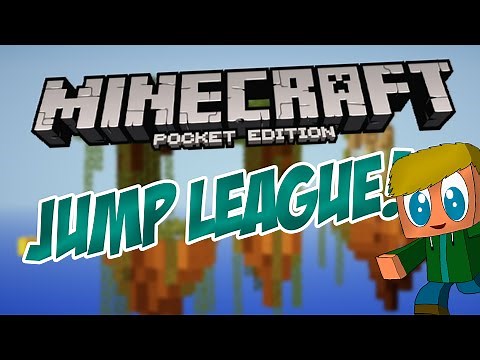 Minecraft PE 0.14.2 Jump League Server!!! [Deutsch/HD+] Ich und Jump and Run...