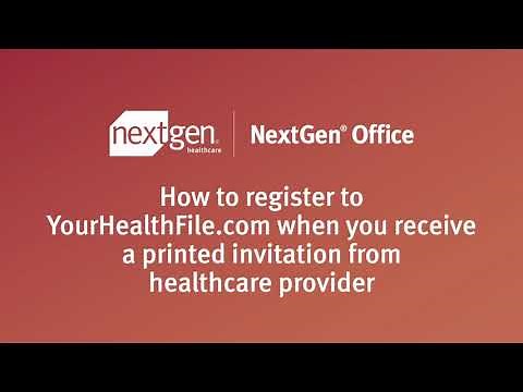 Patient Portal – How to Register YourHealthFile.com?