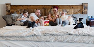 Wyoming King Mattress Custom Built with Modular Technology