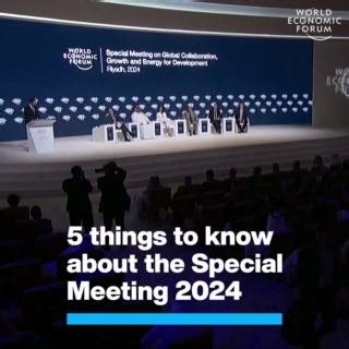 1,000 global leaders and experts just met to discuss how to tackle the biggest issues facing the world. Fifty sessions from the World Economic Forum Special Meeting 2024 on inclusive growth, global collaboration and energy for development are available to watch. Learn more here: https://ow.ly/Plmb50Rty5i #SpecialMeeting24 #growth #collaboration #inclusion #energy #development | World Economic Forum
