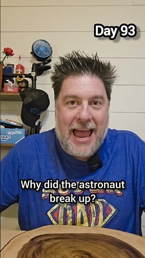 Day 93 Dad Joke 🚀😂 Astronaut Joke That’s Out of This World