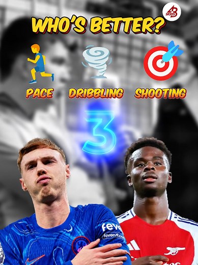 Saka vs. Cole Palmer: Who's the Better Player?