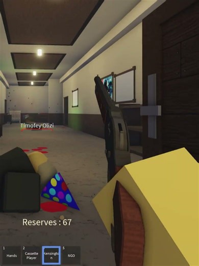 Kensington cowboy reload | #blooddebt #roblox