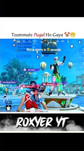 Esi Lobby Aur Esa Teammate 😰☠️ #bgmi #shorts