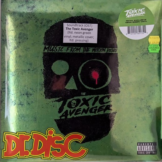 ⚡Featured NEW RELEASES, Pt.2/2 ⚡ ✨ Available and in stock 01/23/26 ✨ • Soundtrack (OST) - The Toxic Avenger (ltd. neon green vinyl; metallic cover; ltd. pressing) • Paul McCartney & Wings - Wings (12-track compilation; single album; curated by Paul McCartney; 8-pg. booklet. *Back in stock) • Men Without Hats - On The Moon • Osees - Live At The Broad (2LP; black vinyl. *Back in stock) • Ritual Mass - Cascading Misery (ltd. coloured vinyl) • Ski Mask The Slump od - The Lost Files (2LP; "ltd. "blac